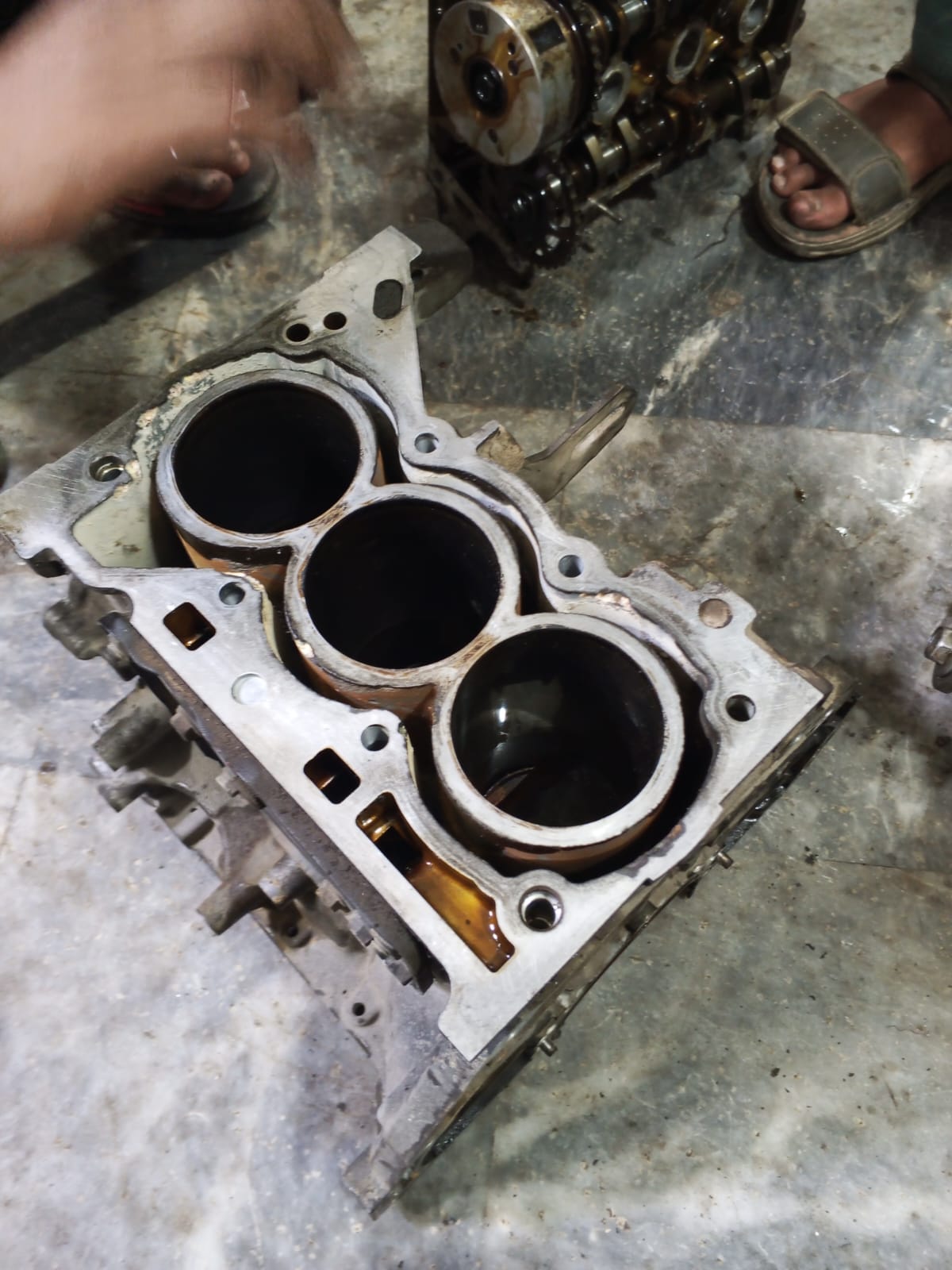 Engine after precision re-manufacture